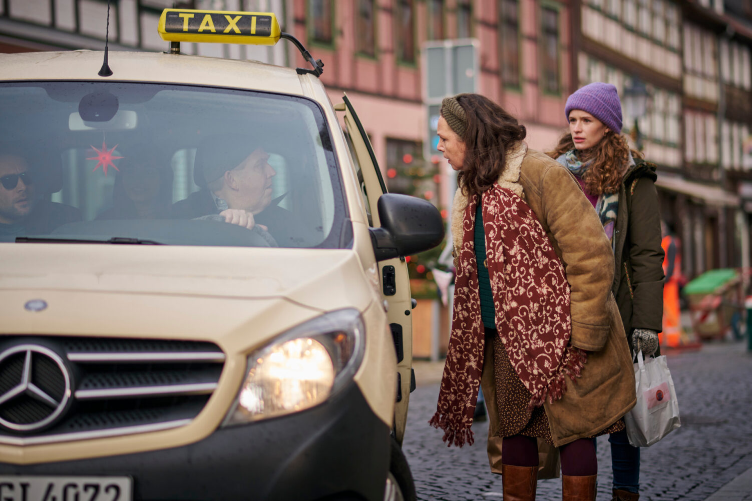 “Ein Taxi zur Bescherung”: ZDF, 20.15 Uhr